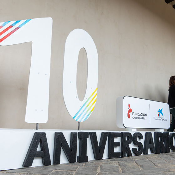 Acto X Aniversario Fundación la Caixa - Fundación Caja Navarra