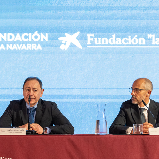 Acto X Aniversario Fundación la Caixa - Fundación Caja Navarra
