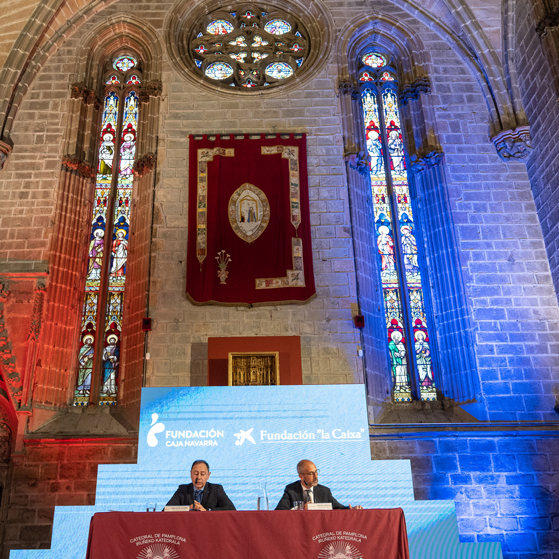 Acto X Aniversario Fundación la Caixa - Fundación Caja Navarra