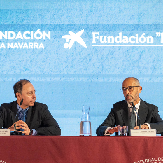 Acto X Aniversario Fundación la Caixa - Fundación Caja Navarra