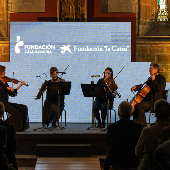 Acto X Aniversario Fundación la Caixa - Fundación Caja Navarra